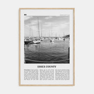 Essex County Travel B&W Poster