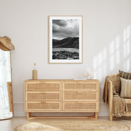 Estes Park Photo B&W Poster