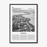 Estonia Print Black and White, Estonia Wall Art, Estonia Poster, Estonia Photo, Estonia Decor, Eesti, Vabariik, Estonian, Tallinn, Europe