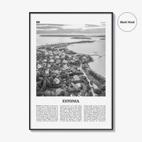 Estonia Print Black and White, Estonia Wall Art, Estonia Poster, Estonia Photo, Estonia Decor, Eesti, Vabariik, Estonian, Tallinn, Europe