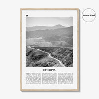 Ethiopia Print Black and White No 1, Ethiopia Wall Art, Ethiopia Poster, Ethiopia Photo, Ethiopia Wall Decor, Addis Ababa, Africa