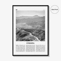 Ethiopia Print Black and White No 1, Ethiopia Wall Art, Ethiopia Poster, Ethiopia Photo, Ethiopia Wall Decor, Addis Ababa, Africa