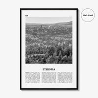 Ethiopia Print Black and White No 2, Ethiopia Wall Art, Ethiopia Poster, Ethiopia Photo, Ethiopia Wall Decor, Addis Ababa, Africa