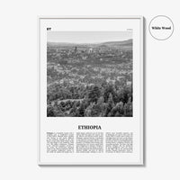 Ethiopia Print Black and White No 2, Ethiopia Wall Art, Ethiopia Poster, Ethiopia Photo, Ethiopia Wall Decor, Addis Ababa, Africa