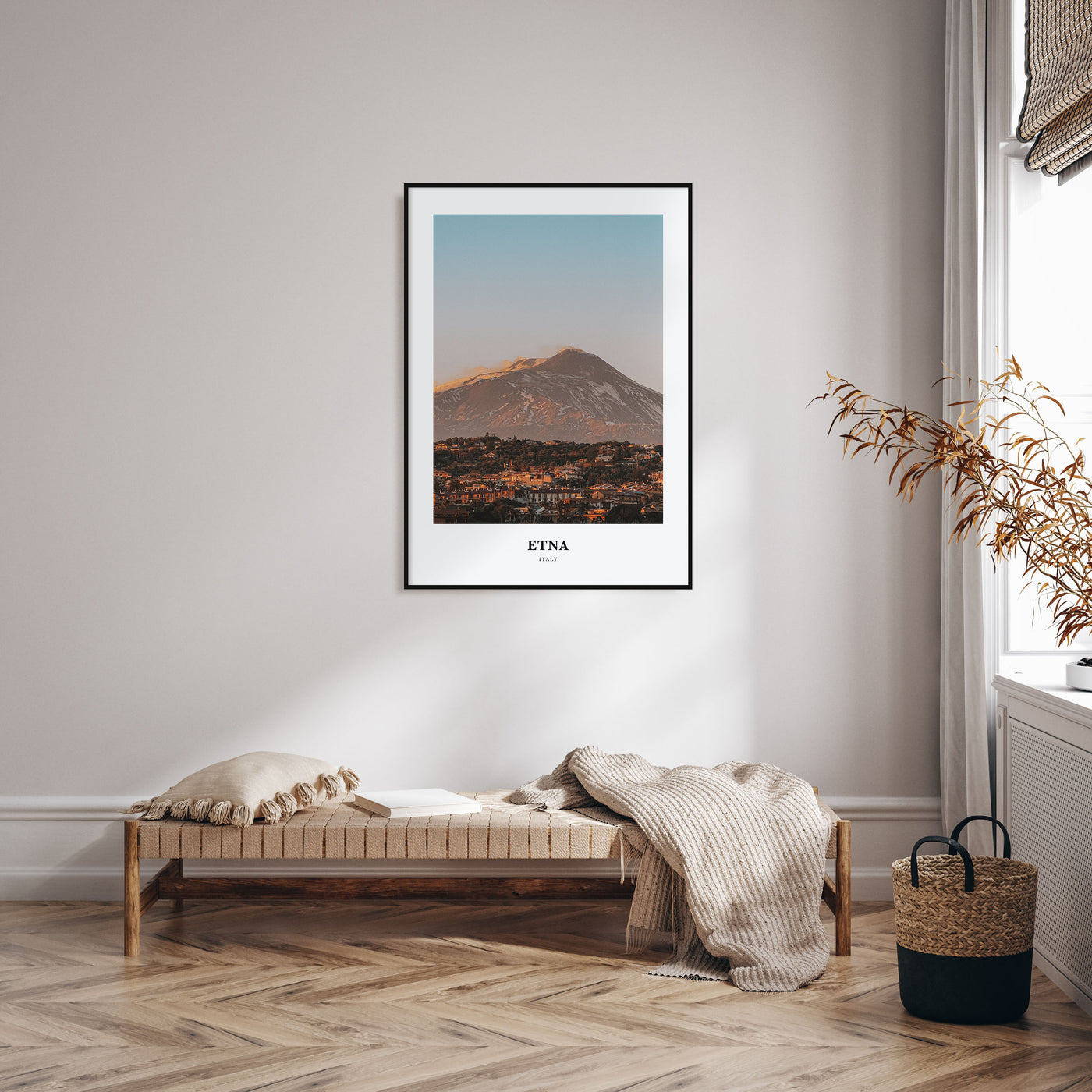 Etna Portrait Color Poster
