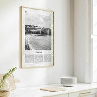 Etretat Print Black and White, Etretat Wall Art, Étretat Poster, Étretat Photo, Étretat Wall Décor, Étretat Map, France