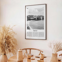 Etretat Print Black and White, Etretat Wall Art, Étretat Poster, Étretat Photo, Étretat Wall Décor, Étretat Map, France