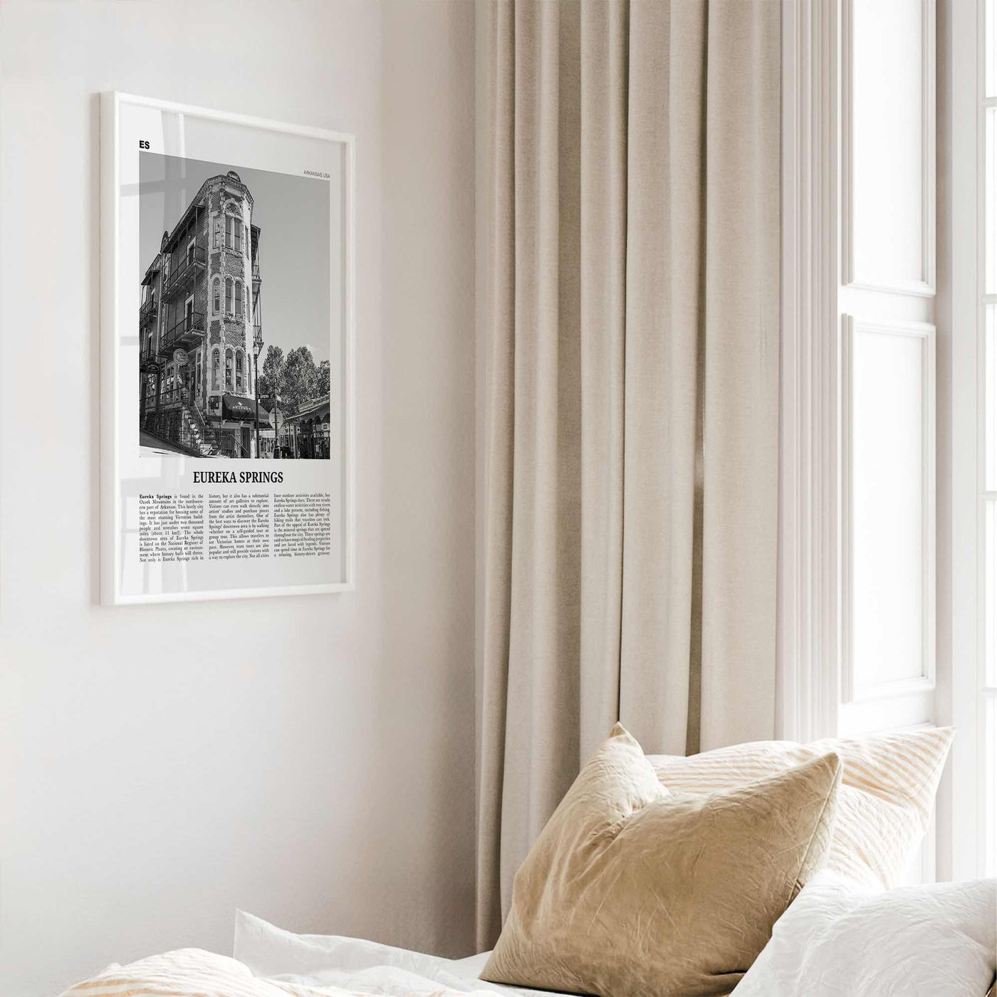 Eureka Springs Print Black and White, Eureka Springs Wall Art, Eureka Springs Poster, Eureka Springs Photo, Arkansas, USA