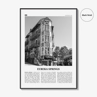 Eureka Springs Print Black and White, Eureka Springs Wall Art, Eureka Springs Poster, Eureka Springs Photo, Arkansas, USA