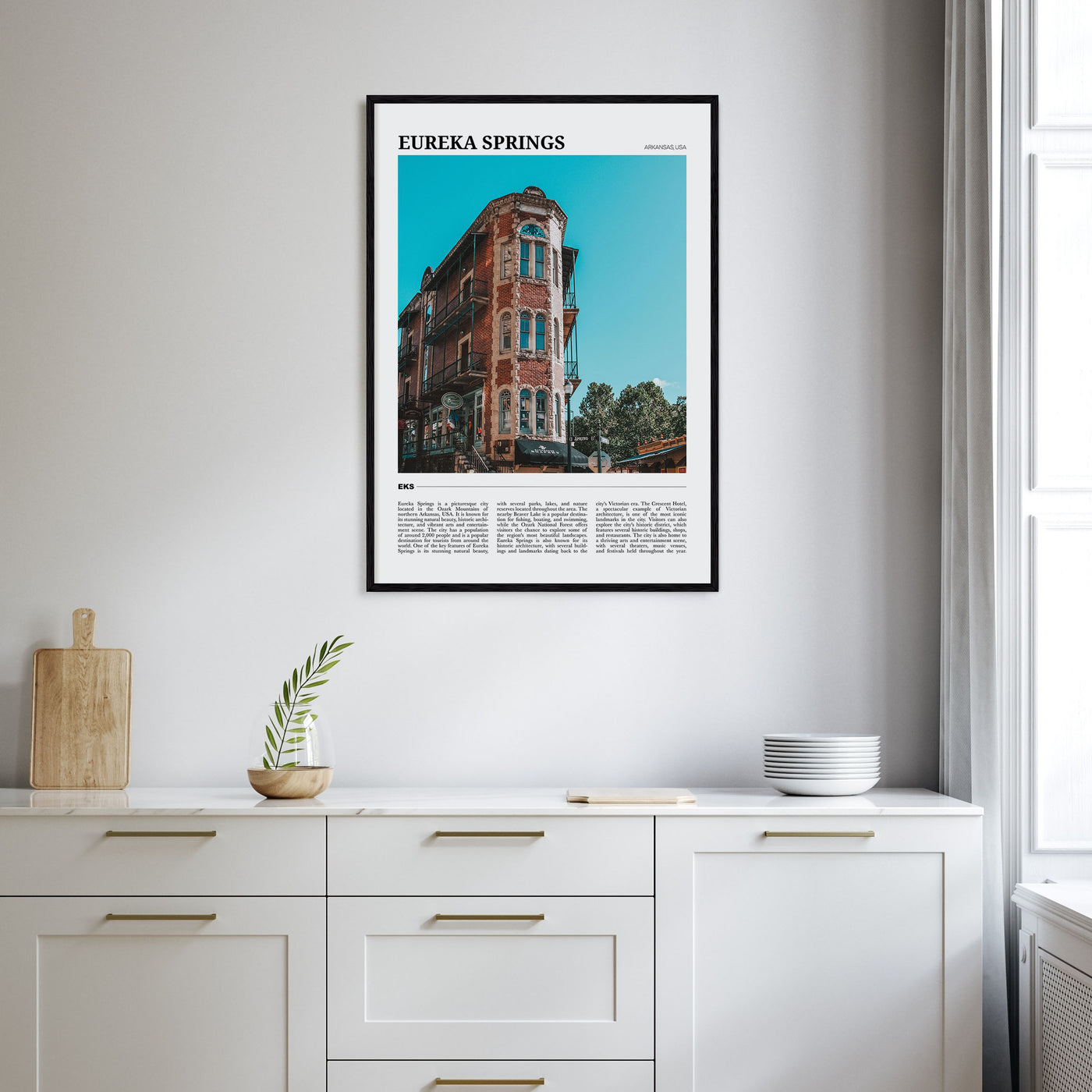 Eureka Springs Travel Color Poster