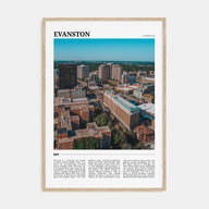 Evanston Travel Color Poster