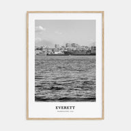 Everett Portrait B&W Poster