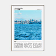 Everett Travel Color Poster