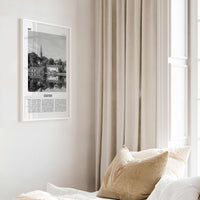 Exeter Print Black and White, Exeter Wall Art, Exeter Poster, Exeter Photo, Exeter Wall Décor, Exeter Map, England