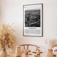 Extremadura Print Black and White, Extremadura Wall Art, Extremadura Poster, Extremadura Photo, Extremadura Wall Décor, Extremadura Map