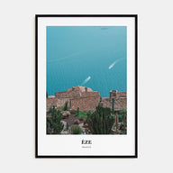 Èze Portrait Color Poster