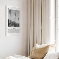 Fairfax Print Black and White California, Fairfax Wall Art, Fairfax Poster, Fairfax Photo, Fairfax Wall Décor, Fairfax Map, California, USA