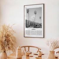 Fairfax Print Black and White California, Fairfax Wall Art, Fairfax Poster, Fairfax Photo, Fairfax Wall Décor, Fairfax Map, California, USA