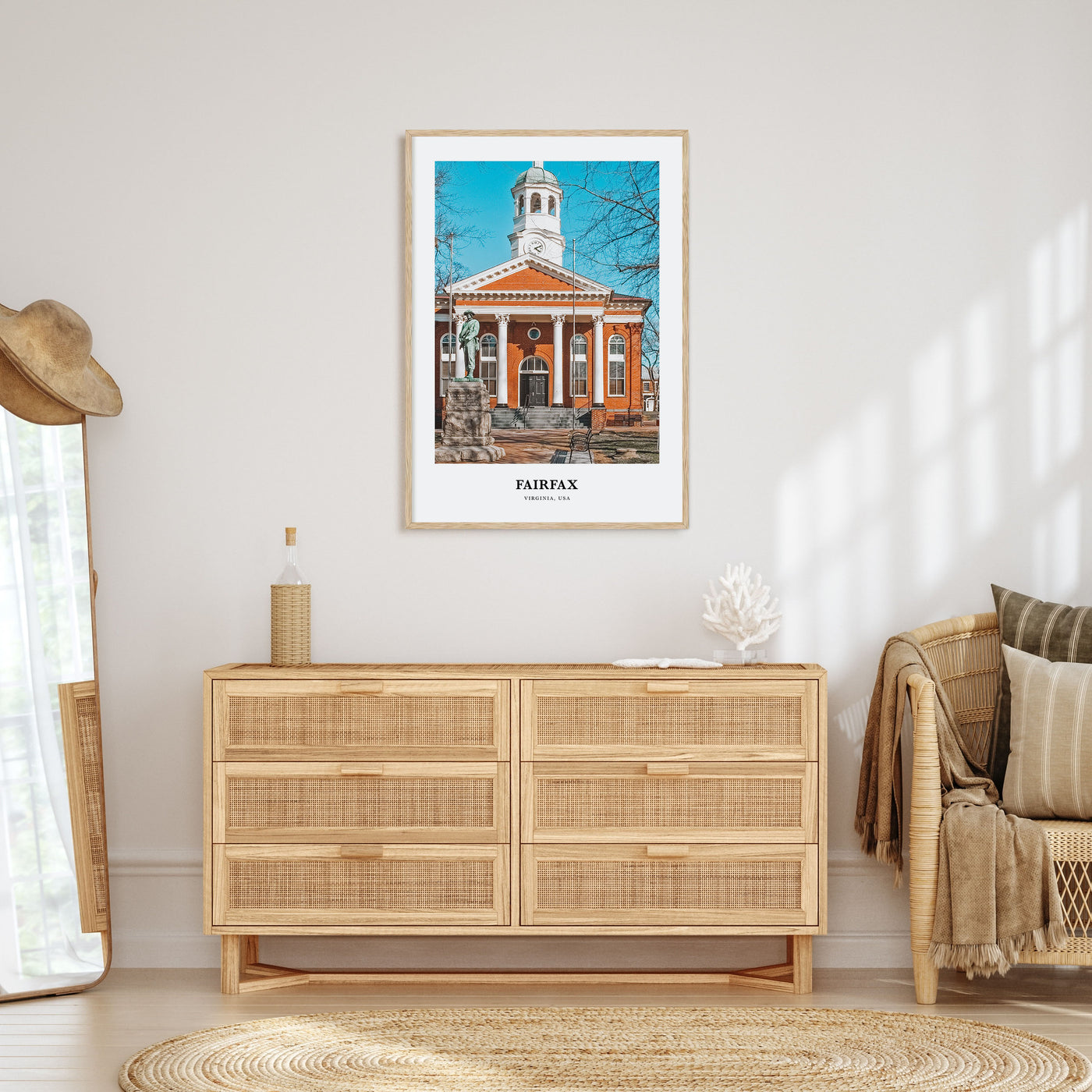 Fairfax Portrait Color Poster