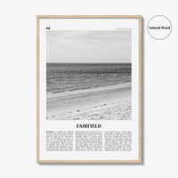 Fairfield Print Black and White, Fairfield Wall Art, Fairfield Poster, Fairfield Photo, Fairfield Wall Décor, Connecticut, USA United States