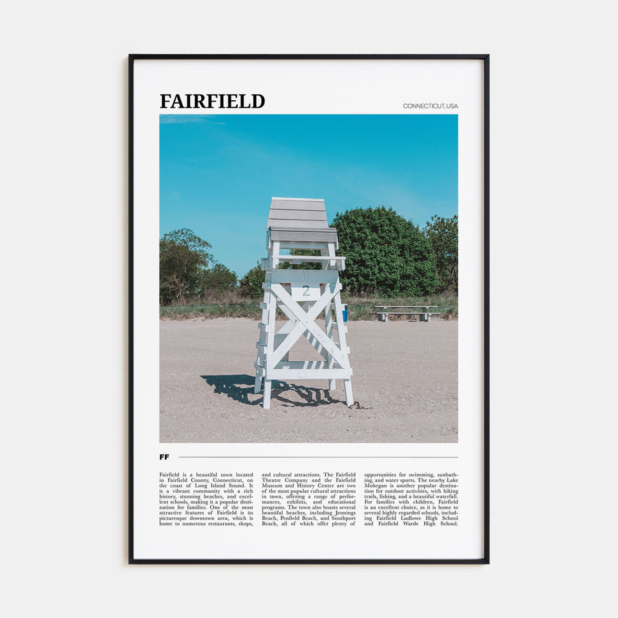 Fairfield Travel Color Poster