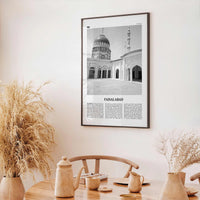 Faisalabad Print Black and White, Faisalabad Wall Art, Faisalabad Poster, Faisalabad Photo, Faisalabad Wall Décor, Faisalabad Map, Pakistan