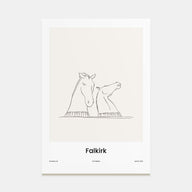 Falkirk Drawn Poster