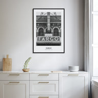 Fargo Portrait B&W No 2 Poster