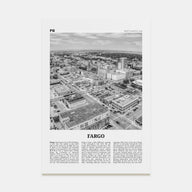 Fargo Travel B&W No 2 Poster
