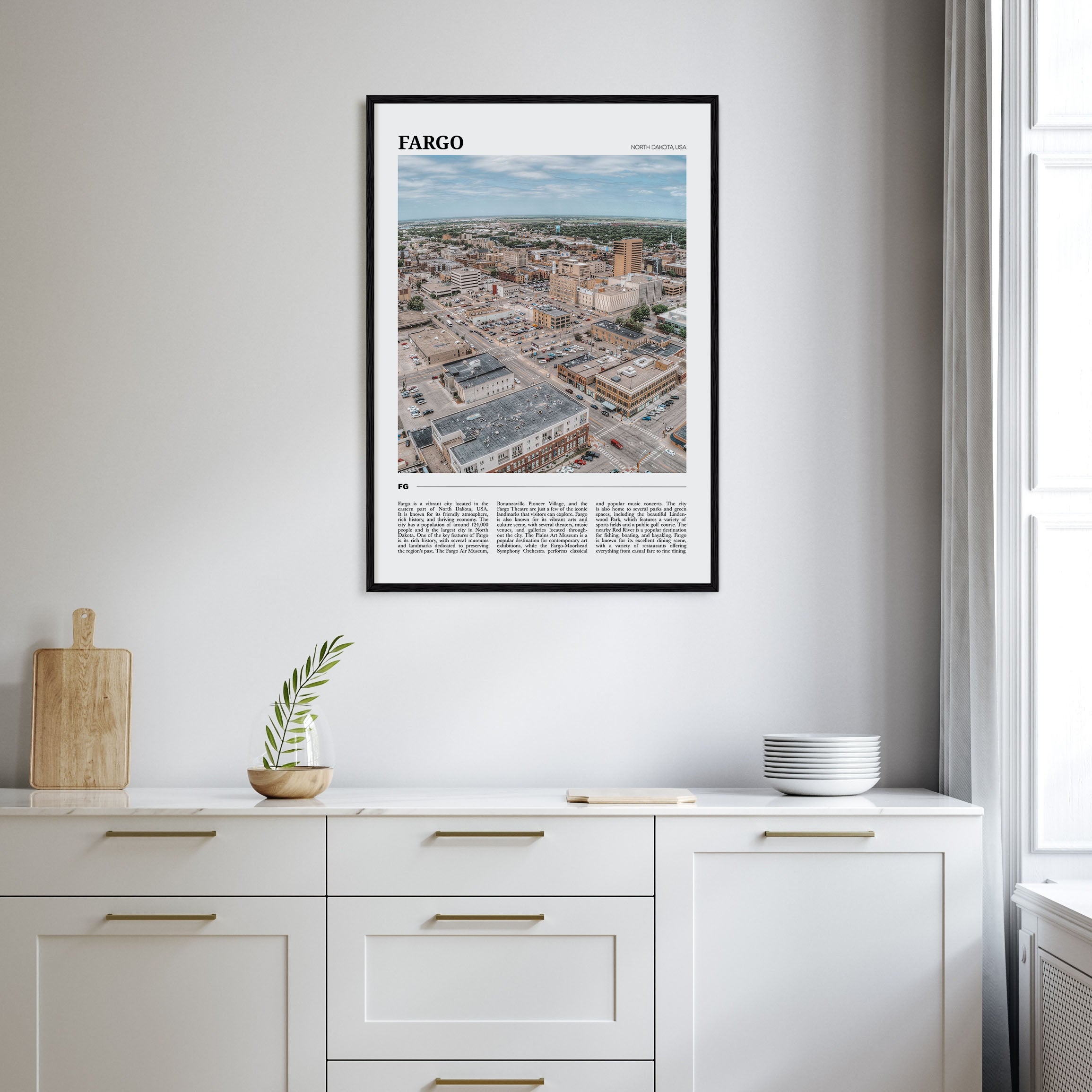 Fargo Travel Color Poster