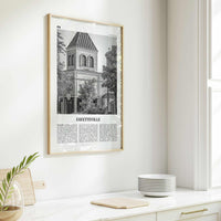 Fayetteville Print Black and White Arkansas, Fayetteville Wall Art, Fayetteville Poster, Fayetteville Photo, Fayetteville Wall Décor, USA