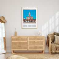 Fayetteville, North Carolina Travel Color Poster