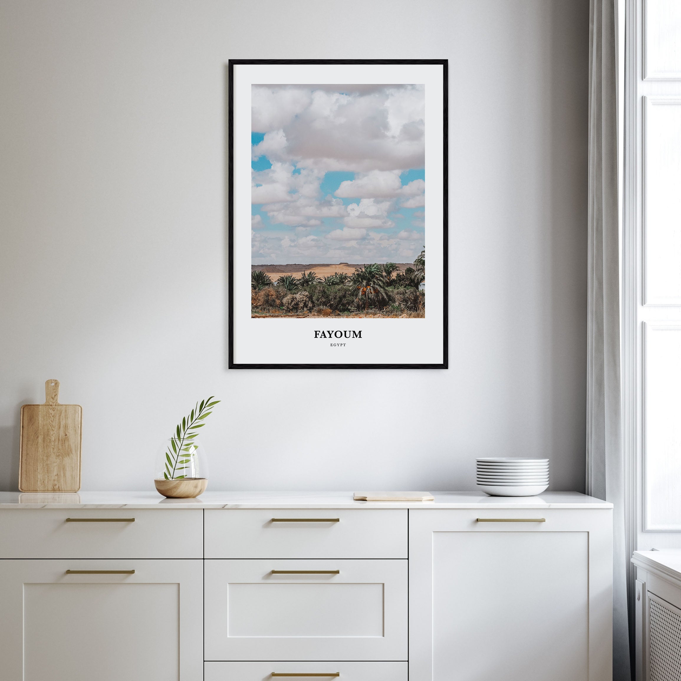 Fayoum Portrait Color Poster