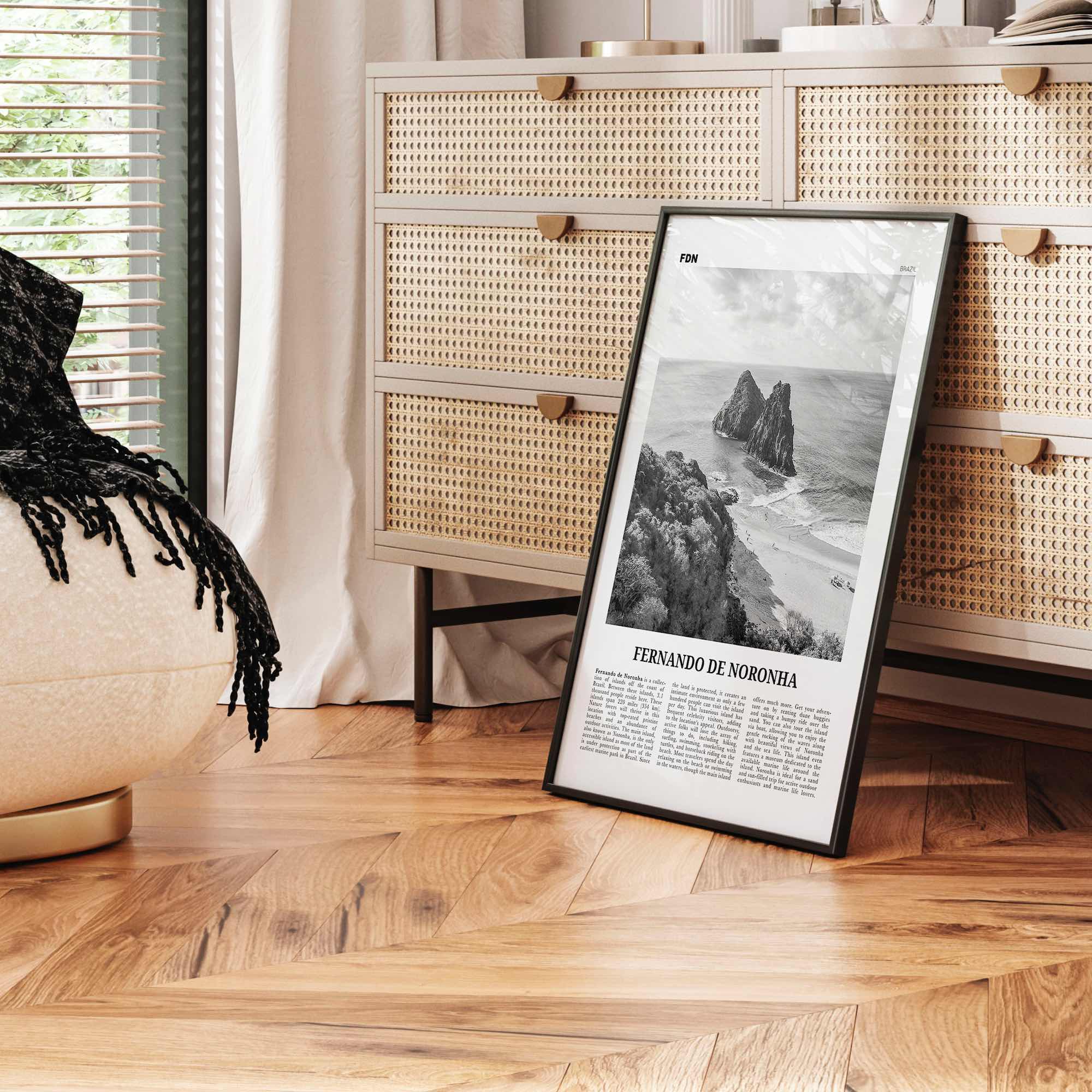 Fernando de Noronha Print Black and White, Fernando de Noronha Wall Art, Fernando de Noronha Poster, Fernando de Noronha Photo, Brazil