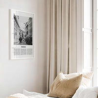 Ferrara Print Black and White, Ferrara Wall Art, Ferrara Poster, Ferrara Photo, Ferrara Wall Décor, Ferrara Map, Italy