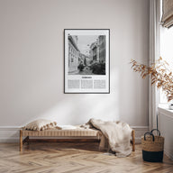 Ferrara Travel B&W Poster