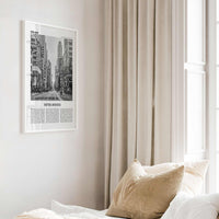 Fifth Avenue Print Black and White, 5th Avenue Wall Art, 5th Avenue Poster, 5th Avenue Photo, 5th Avenue Wall Décor, New York, United States