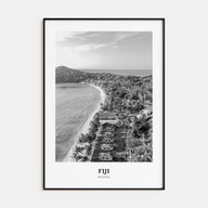Fiji Portrait B&W No 1 Poster