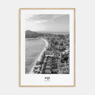 Fiji Portrait B&W No 1 Poster