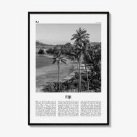Fiji Print Black and White No 1, Fiji Wall Art, Fiji Poster, Fiji Photo, Fiji Wall Decor, Suva Print, Vanuatu Art, Viti, Levu, Suva