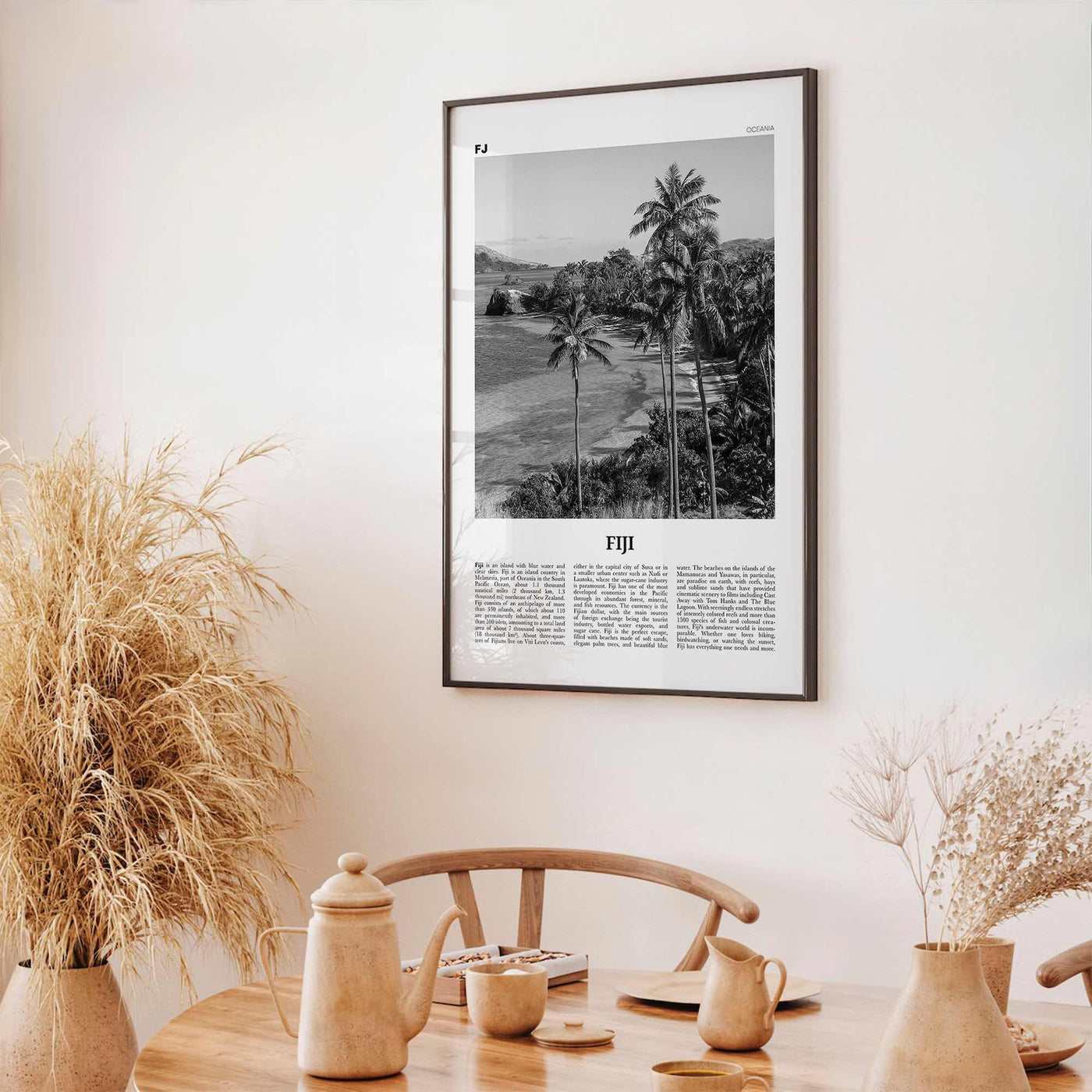 Fiji Print Black and White No 1, Fiji Wall Art, Fiji Poster, Fiji Photo, Fiji Wall Decor, Suva Print, Vanuatu Art, Viti, Levu, Suva