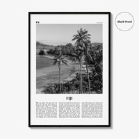 Fiji Print Black and White No 1, Fiji Wall Art, Fiji Poster, Fiji Photo, Fiji Wall Decor, Suva Print, Vanuatu Art, Viti, Levu, Suva