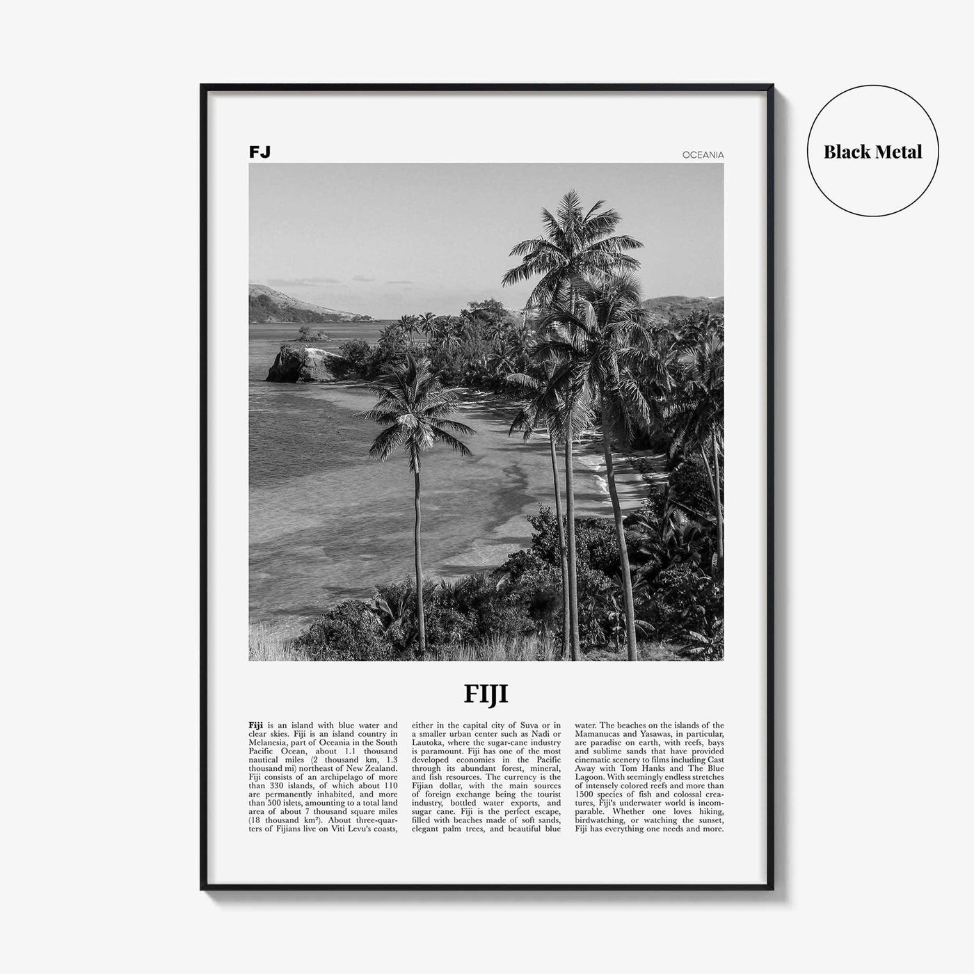 Fiji Print Black and White No 1, Fiji Wall Art, Fiji Poster, Fiji Photo, Fiji Wall Decor, Suva Print, Vanuatu Art, Viti, Levu, Suva