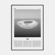Fiji Travel B&W No 3 Poster