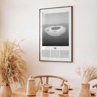 Fiji Print Black and White No 3, Fiji Wall Art, Fiji Poster, Fiji Photo, Fiji Wall Decor, Suva Print, Vanuatu Art, Viti, Levu, Suva