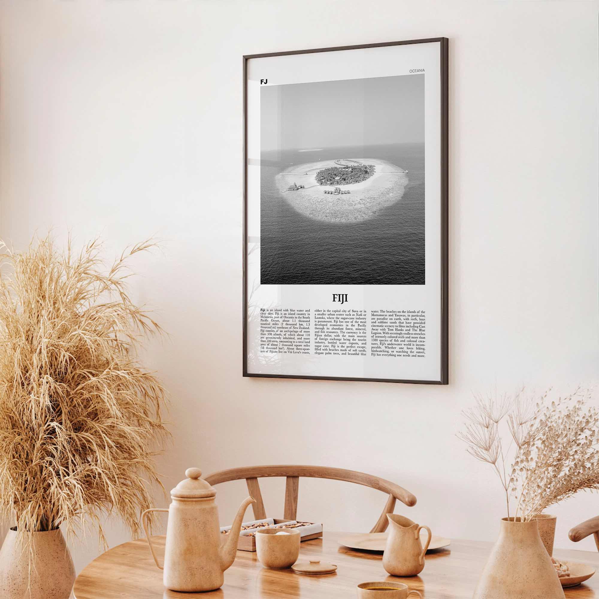 Fiji Print Black and White No 3, Fiji Wall Art, Fiji Poster, Fiji Photo, Fiji Wall Decor, Suva Print, Vanuatu Art, Viti, Levu, Suva