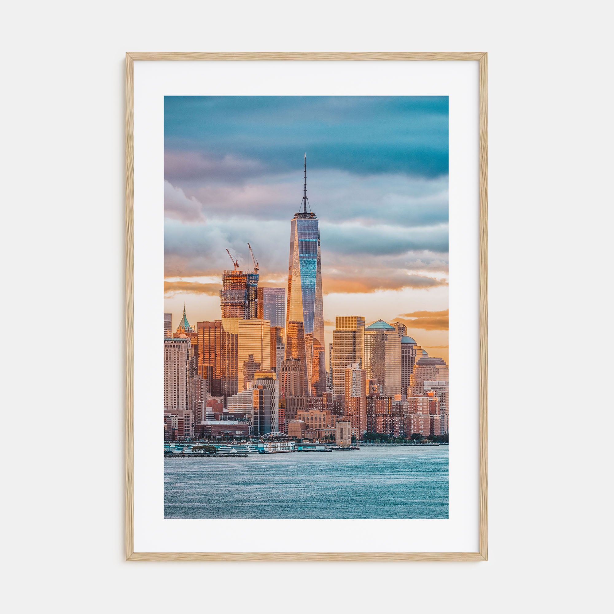 Financial District, New York City Photo Color Poster