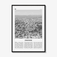 Finfinne Print Black and White, Finfinne Wall Art, Finfinne Poster, Finfinne Photo, Finfinne Wall Décor, Finfinne Map, Addis Ababa, Ethiopia