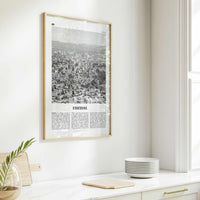 Finfinne Print Black and White, Finfinne Wall Art, Finfinne Poster, Finfinne Photo, Finfinne Wall Décor, Finfinne Map, Addis Ababa, Ethiopia