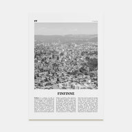 Finfinne Travel B&W Poster
